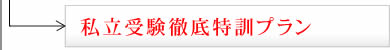 私立受験徹底特訓プラン